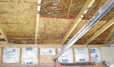 Drop down storage between the joists.  Ceiling storage, Workshop storage,  Storage spaces